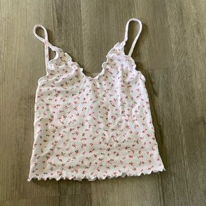 Floral tank top